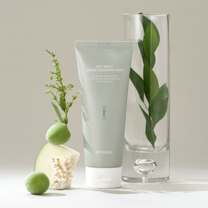 HYGGEE Mousse Nettoyante Douce Verte 150ml |   Nettoyant Doux pour les Pores en Profondeur, Lavant Apaisant pour le Visage, Soin de la Barrière Cutanée, Cosmétique Coréenne - Product Image 2