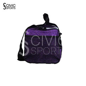Sac de sport étanche pour séparation sec/humide, idéal pour la gym, l'entraînement, le fitness en équipe, les voyages en extérieur, sac fourre-tout de voyage en polyester avec doublure en velours côtelé et fermeture éclair - Product Image 2