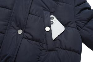 Women's Lightweight <b>Packable</b> Hooded Winter Quilted Puffer <b>Jacket</b> Detachable Sleeves Hat Zipper Closure Waterproof - Product Image 4