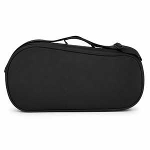 Sac de voyage en toile noire avec logo personnalisé, résistant à l'eau, avec fermeture à glissière, durable, portable, grande capacité, sac de sport pour la salle de sport - Product Image 2