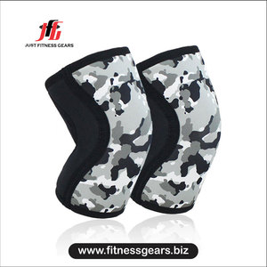 Rodillera con Patrón de Camuflaje, Soporte Elástico para Hombre, Material de Poliéster - Product Image 1