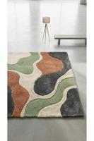 Factory Direct Wool Hand Tufted Rugs with Anti-Slip Custom Size/Color/Design Thick Pile for Commercial & Home Use