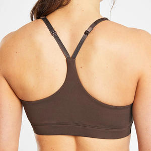 Soutien-gorge de sport ODM sans couture en Spandex/Nylon pour femme, grande taille, respirant, maintien élevé, ajustement personnalisé, style le plus récent, vente en gros - Product Image 6