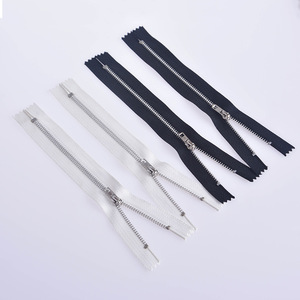 Cremallera metálica de latón con cierre de pasador y extremo cerrado para jeans, precio económico, 10cm, 12cm, 15cm - Product Image 2