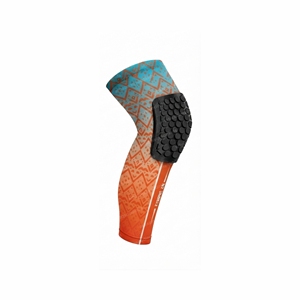 Genouillères de protection professionnelles respirantes, manchon de compression pour enfants, genouillères de lutte unisexes, sublimation - Product Image 1