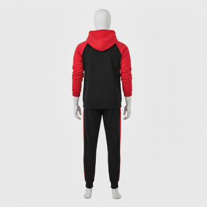 Casual Fleece Sweatshirts And Sweatpants Tracksuits Set Custom Tracksuit <b>Men</b> Over-size High Quality Loose Fit Sweats Set - Product Image 3