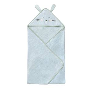 Premium Manufacturer Organic Cotton Baby Hooded <b>Towel</b> Ultra Soft Highly Absorbent Quick Dry Infant Bath <b>Wrap</b> OEM - Product Image 3