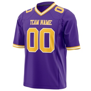 Nueva Llegada, Jersey de Fútbol Americano, 100% Poliéster, Secado Rápido, Ropa Deportiva, Colores Personalizados, Tallas XS-7XL, Directo de Fábrica - Product Image 3