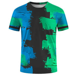 เสื้อยืดแขนสั้นผ้าฟลีซพิมพ์ลายแบบซับลิเมชั่นสั่งทำพิเศษ ปี 2025 สำหรับผู้ชาย ผ้าฝ้าย 100% เป็นมิตรกับสิ่งแวดล้อม แห้งเร็ว ระบายอากาศได้ดี น้ำหนัก 300 กรัม ป้องกันรอยยับ - Product Image 5