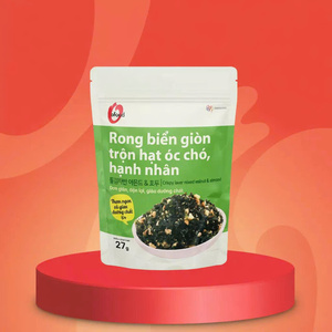 Algues croustillantes mélangées à des noix et des amandes – O'Food 40g, flocons d'algues coréens assaisonnés, garniture pour riz prête à consommer, haute qualité - Product Image 1