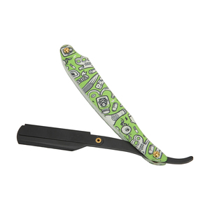Barber Razor Professional Straight <b>Edge</b> Barber Razor Vintage Folding Knife Hair Removal Shaving <b>Tools</b> With Custom Logo - Product Image 6