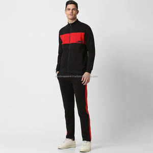 Nardon Apparels Oem coupe-vent coupe-vent ensembles hommes survêtement en polyester personnalisé sweat à capuche et short à fermeture éclair ensemble deux pièces - Product Image 3