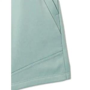 Shorts Bermuda en coton respirant pour homme, couleur unie, taille élastique, style décontracté - Product Image 3