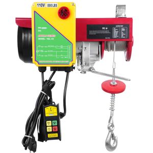 Paranco Elettrico da 400 kg con Telecomando Wireless da 850W e Altezza di Sollevamento di 6m per Uso Agricolo - Product Image 6