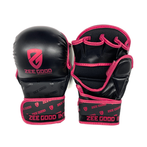 Guantes de Combate UFC MMA de Medio Dedo, Cómodos, de Cuero PU, Nuevo Diseño, Transpirables, para Entrenamiento en Artes Marciales, Guantes de Sparring MMA - Product Image 2