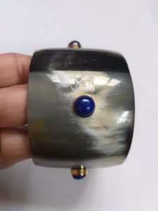 Customize Stylish Horn Jewelry Cuff <b>Bracelet</b> <b>Cute</b> Design for Engagement Gift Horn Bangle Wholesale Price Real Cow Horn <b>Bracelet</b> - Product Image 2