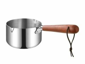 หม้อกาแฟตุรกีพร้อมด้ามจับโลหะ ดีไซน์มินิมอล ไม่มีฝาปิด - Product Image 4