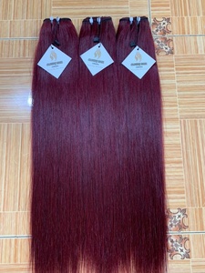 CDYHAIR Cheveux Humains Vietnamiens Bruts Non Traités, Provenant d'un Seul Donneur, Lisses Comme des Baguettes, Peuvent Être Décolorés, Extensions de Cheveux de Donneur Fin de Type Bébé - Product Image 3