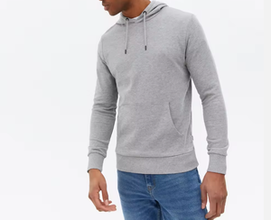 เสื้อฮู้ดผ้าฟลีซคอตตอนแท้ 100% สำหรับฤดูใบไม้ร่วง สไตล์ลำลอง สตรีทแวร์ เป็นมิตรกับสิ่งแวดล้อม ขายส่ง - Product Image 5