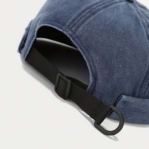 Casquette Docker personnalisée pour femme, avec oreilles de chat mignonnes, couleur unie, style urbain, pour l'été et les sorties, modèle Melon Skin Devil Dockers - Product Image 5