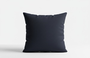 Housse de coussin en coton noir uni de designer, de haute qualité, douce, décorative, coussin de luxe pour canapé, salon, décoration intérieure - Product Image 6