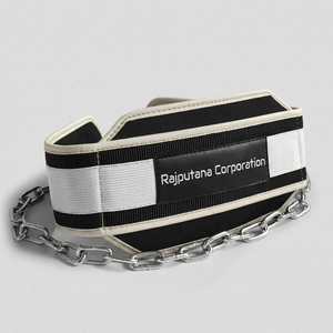 Ceinture de musculation unisexe en néoprène respirant épais 4MM avec boucle antidérapante et chaîne intégrée, robuste - Product Image 2