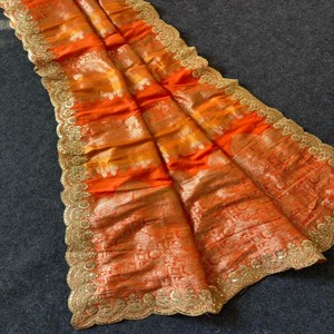 VASTRA COTTAGE Saree de Seda Paithani Premium con Tejido Khadi, Bordado de Jari Dorado, Diseño de Pavo Real Kalamkari y Blusa - Product Image 6