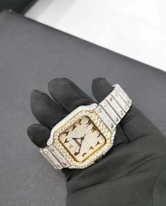 Reloj de pulsera de alta gama con diamantes de moissanita estilo japonés, el más vendido, ideal para regalo de lujo, disponible a un precio asequible. - Product Image 2