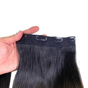 Vente en gros de cheveux humains vierges brésiliens droits, avec cuticules alignées, sans couture, Extensions de cheveux 100% humains - Product Image 5