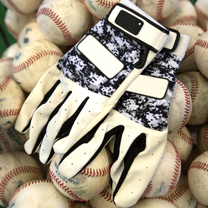 Nuevos Guantes de Béisbol de Cuero para Bateo, Modernos y Personalizados, para Adultos y Jóvenes, con Agarre Superior, Duraderos, para Mano Izquierda, con Cierre de Velcro - Product Image 6
