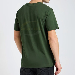 Camiseta de Verano para Hombre, Ligera, Transpirable, de Poliéster/Algodón, Cuello Redondo, Estilo Casual, Ecológica, para Viajes al Aire Libre - Product Image 4