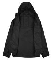 Veste matelassée à capuche pour homme, imperméable, réversible, coupe-vent, épaisse, pour l'hiver, en toile, fermeture éclair, motif décontracté