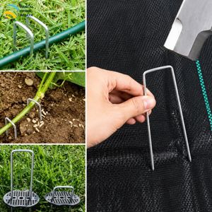 Piquets de fixation galvanisés de haute qualité 3x23cm pour toile de paillage, tapis de jardin et tuyau d'arrosage - Product Image 5