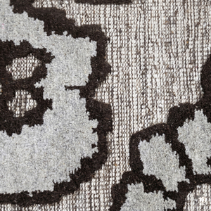 Tapis de salon moderne en laine écologique et antidérapant DECORDEC, motif floral damassé, pour hôtel, villa, salon - Product Image 3