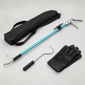 Palo Ajustable de Acero Inoxidable para Atrapar Serpientes, Pinza Profesional para Reptiles, Diseño OEM - Product Image 5