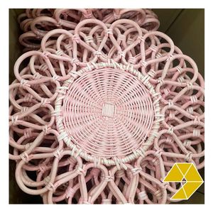 Custom Handwoven Rattan Charger Plate Natural Round Wicker Placemat Rustic Wedding Table Decoration Wholesale Supplier - Product Image 3