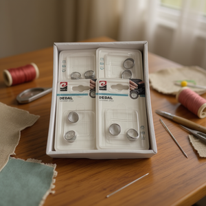 Anillo de Dedal Plateado DEDAL de 16*10mm para Costura - Product Image 2