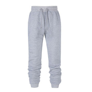 Pantalon de survêtement unisexe classique pour couple, couleur unie, coupe oversize, style streetwear, baggy, pour homme, collection automne-hiver, vente en gros OEM - Product Image 3