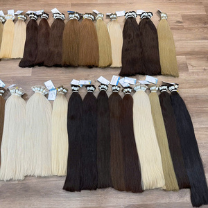 <b>Top</b> Product Vietnamese Colored Bulk Human Hair Extensions <b>Silky</b> Straight No Weft Double Drawn Thick Ends Factory Wholesale - Product Image 4