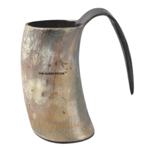 Taza de Cuerno de Búfalo de Diseño Personalizado, Estilo Lámpara Animal, para Té y Sal, de Alta Calidad, 100% Natural, Color Pulido - Product Image 4