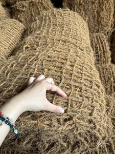 Tapis rond en fibre de coco écologique, moderne et fait main, pour usage extérieur, avec logo personnalisé, Ms Hazel, Viet Delta Vietnamien - Product Image 4