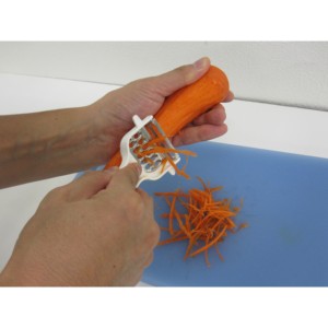 Dual Function Salad Preparation Vegetable <b>Peeler</b> <b>Fruit</b> & Vegetable Tool - Product Image 3