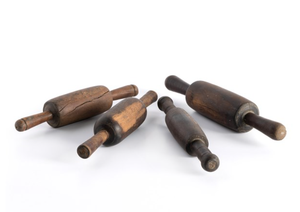 Rodillo de Masa de Madera Vintage para Chapati, Belan, Utensilio de Cocina Indio Tradicional Hecho a Mano, Rodillo Rústico para Masa, Uso en la Cocina - Product Image 3