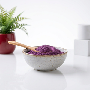 Farine de racine d'ube lyophilisée de qualité supérieure, poudre d'igname violette de qualité alimentaire pour la préparation de desserts, 1 kg, culture artificielle - Product Image 1