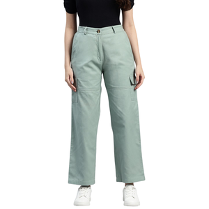 Pantalones Cargo Funcionales para Mujer, Cómodos, para Aventura, con Corte Holgado y Bolsillos Utilitarios, para Trabajo o Viaje, Servicio OEM - Product Image 5