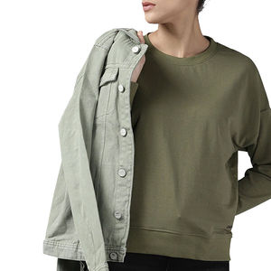 Fashionable Oversized <b>Sweatshirts</b> for Men Casual for Spring Men's <b>Sweatshirt</b> Custom Men's <b>Sweatshirts</b> <b>Plain</b> Color Breathable - Product Image 5