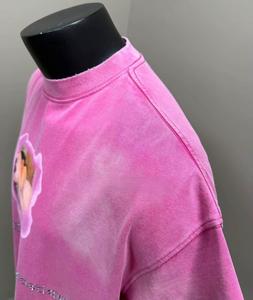 เสื้อยืดแขนสั้นผู้ชายใหม่ ผ้าฝ้ายออร์แกนิค 100% 240 GSM เป็นมิตรกับสิ่งแวดล้อม พิมพ์ลาย DTG ประดับเพชร โลโก้ด้านหน้า ทรงปกติ - Product Image 4