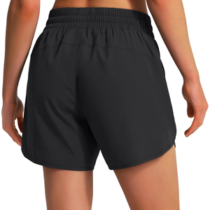 Nouveauté : Shorts de course pour femmes, séchage rapide, extensibles, en polyester, pour la gym, OEM, ODM, logo personnalisé, vente en gros - Product Image 4
