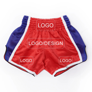 Shorts de boxe extensibles de haute qualité, logo d'équipe personnalisé, shorts de combat respirants, vêtements de sport pour les séances d'entraînement - Product Image 6