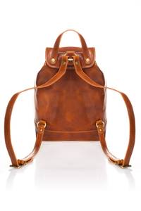 Signature Vintage Leather <b>Backpack</b> Waterproof Anti-Theft Laptop Rucksack Genuine Leather Craft LBP-0396 - Product Image 3